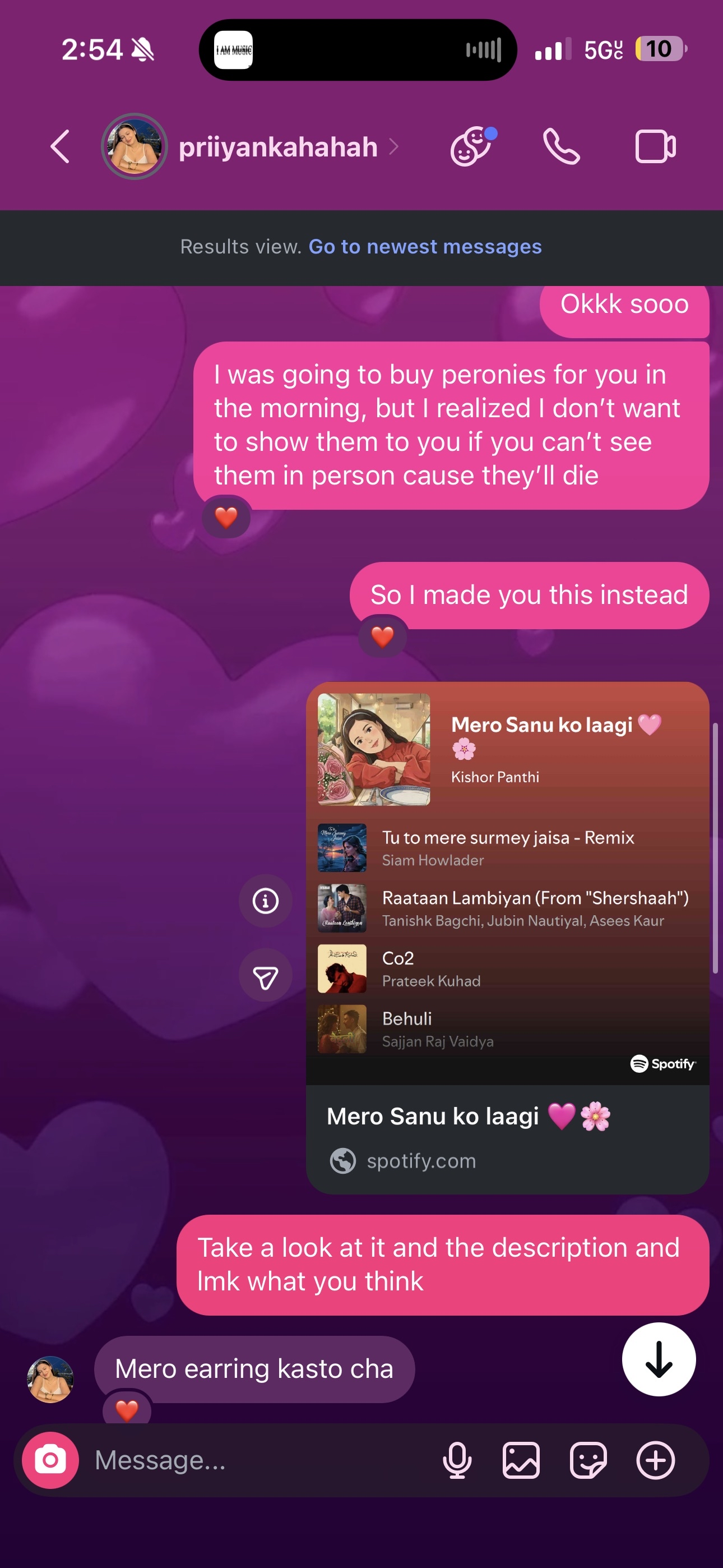 The Spotify playlist